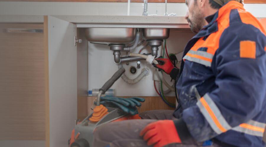 Professional slab leak plumber services in Lagrange, ME